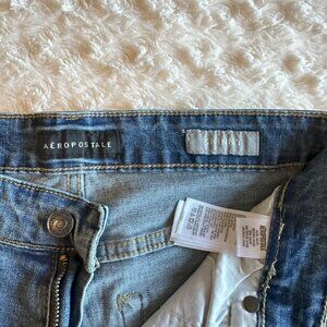 Aeropostale Skinny Jeans Distressed Denim New